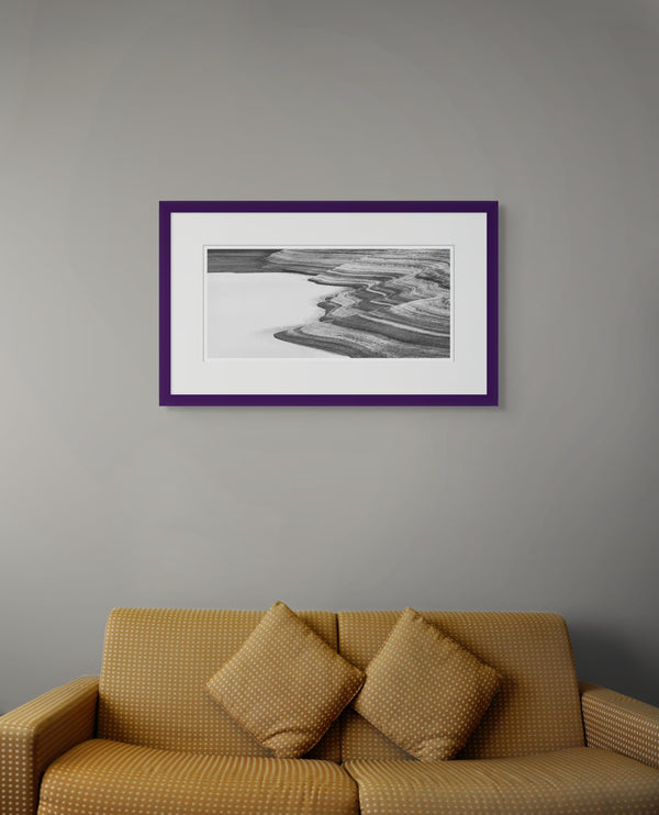 Limited Edition Framed Print - Encroaching Land, West Eweburn Dam