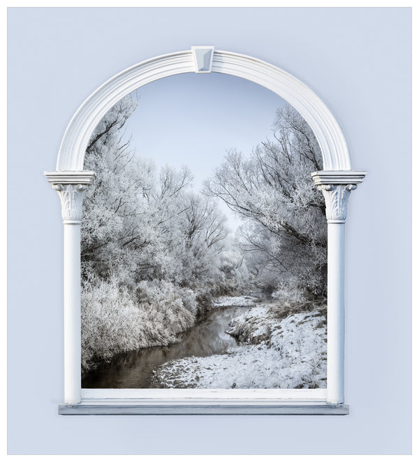 Framed Print - Hoar Frost on the Idaburn