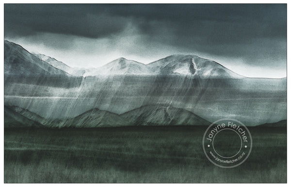 Unframed Photographic Print - Danseys Pass, Central Otago