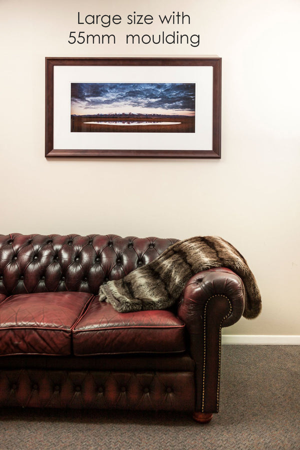 Framed Print - Kakanui Mountain Sunset