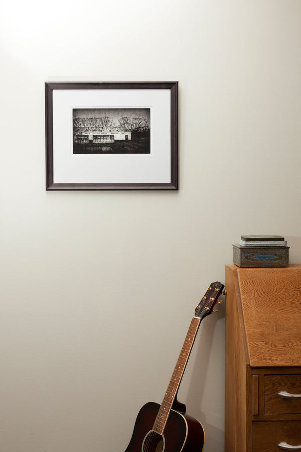 Framed Print - The Old Rabbit Factory Waipiata