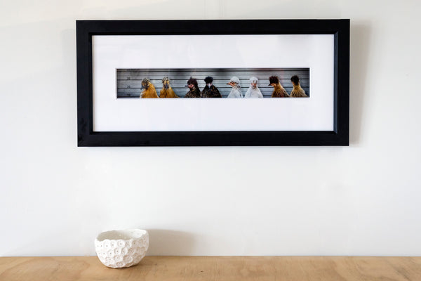 Framed Print - Chicks In Jail