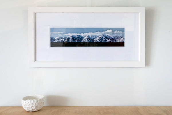 Blue Kakanuis, framed fine art photographic print from Maniototo, Central Otago, New Zealand by Janyne Fletcher photographer