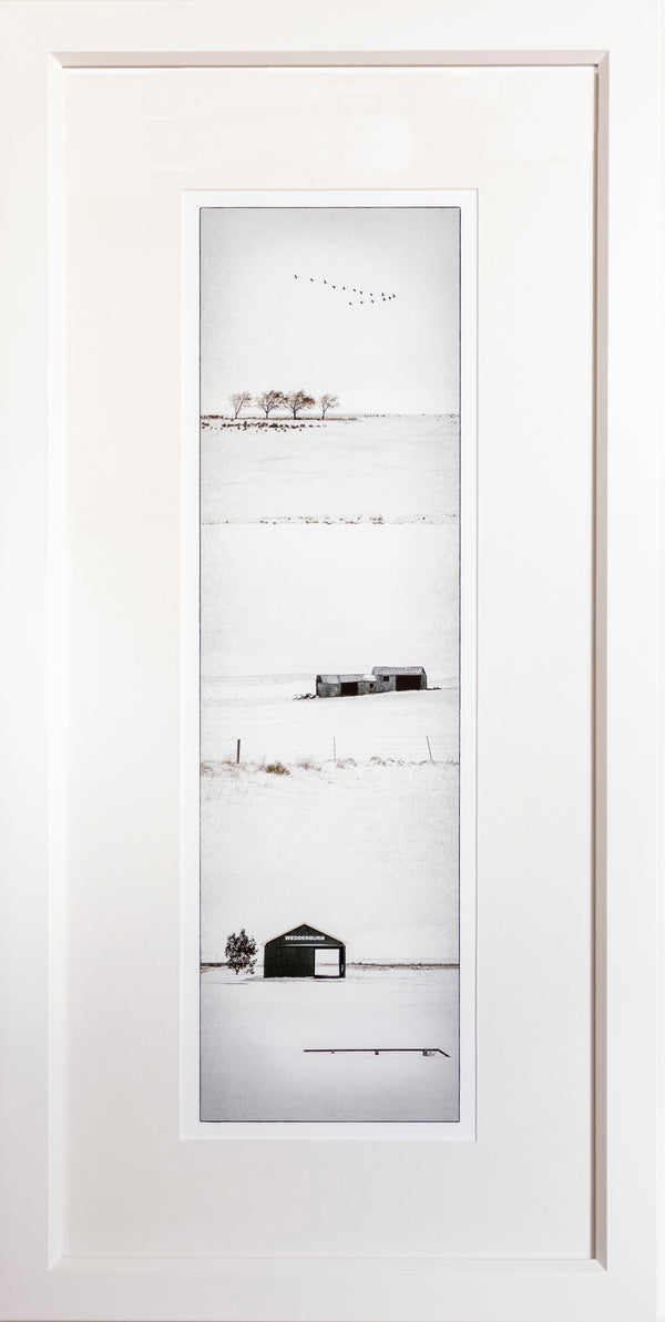 Framed Print - Winter at Wedderburn, Central Otago