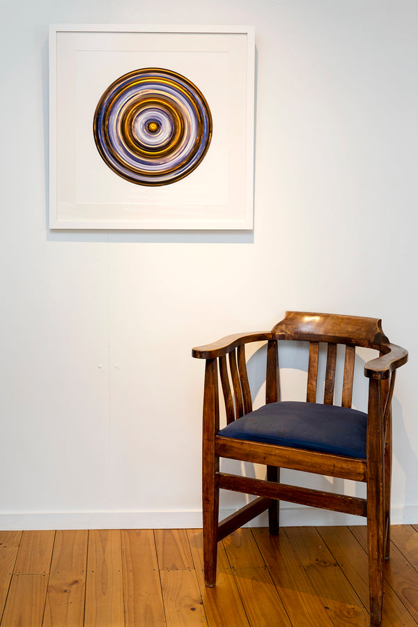 Limited Edition Framed Print - Circular Evening Landscape