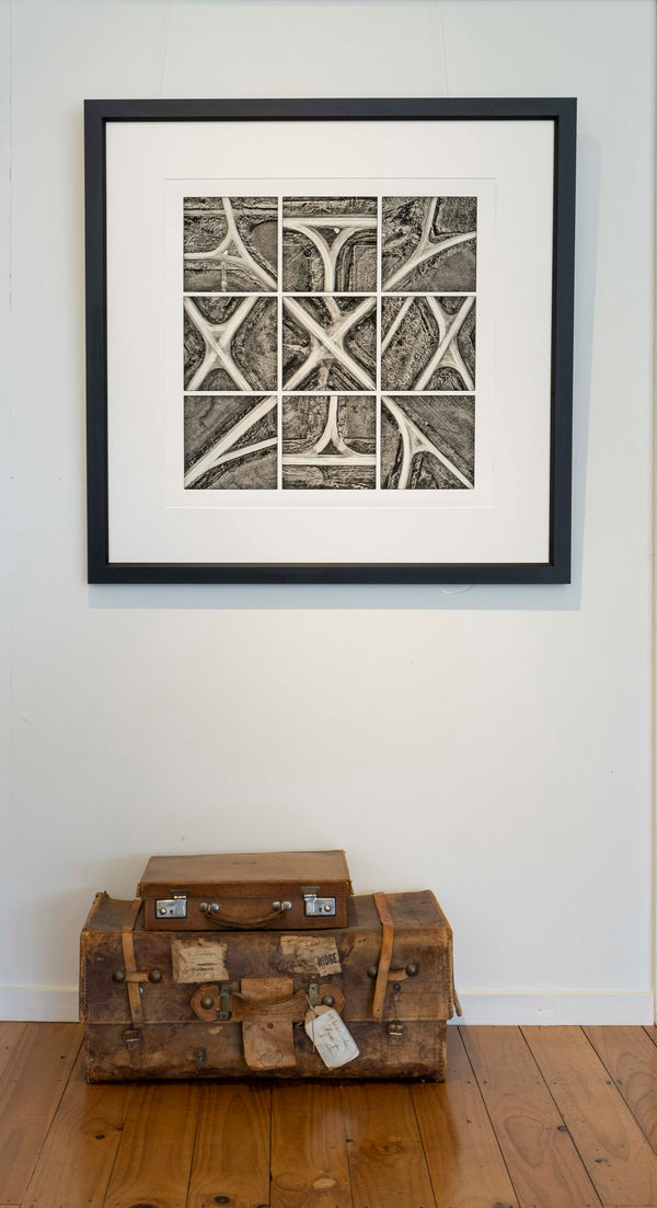 Limited Edition Framed Print - Maniototo Intersections