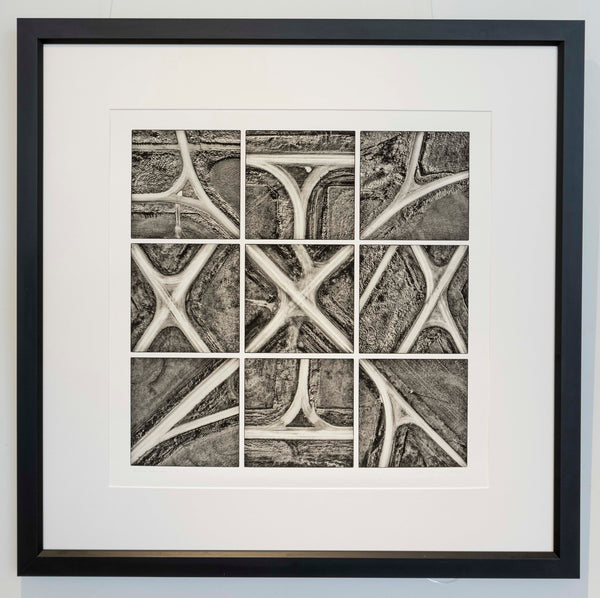 Limited Edition Framed Print - Maniototo Intersections