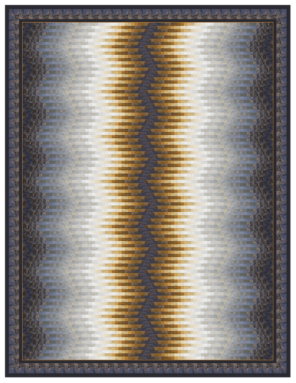 Limited Edition Framed Print - Mathematical Landscape Study II