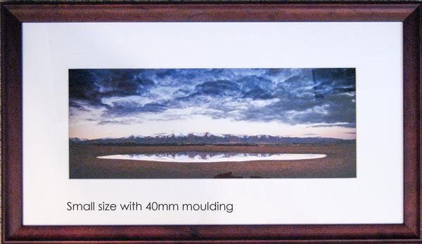 Framed Print - Kakanui Mountain Sunset