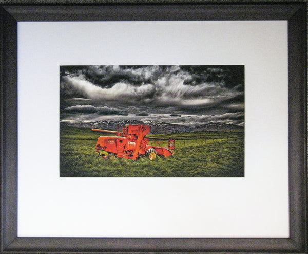 Framed Print - Red Header, Omakau