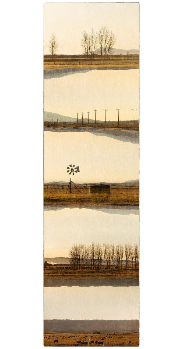 Fine art photographic print Maniototo Homestead Golden Weather