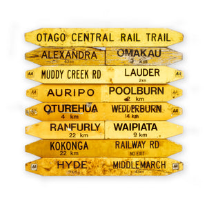 Souvenirs from the Otago Central Rail Trail