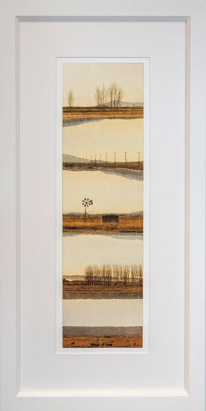 Framed fine art photographic print Maniototo Homestead Golden Weather