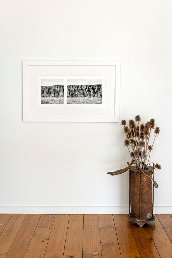 Framed Photographic Print - Sluicings at Kyeburn