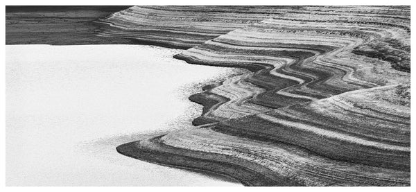 Limited Edition Framed Print - Encroaching Land, West Eweburn Dam