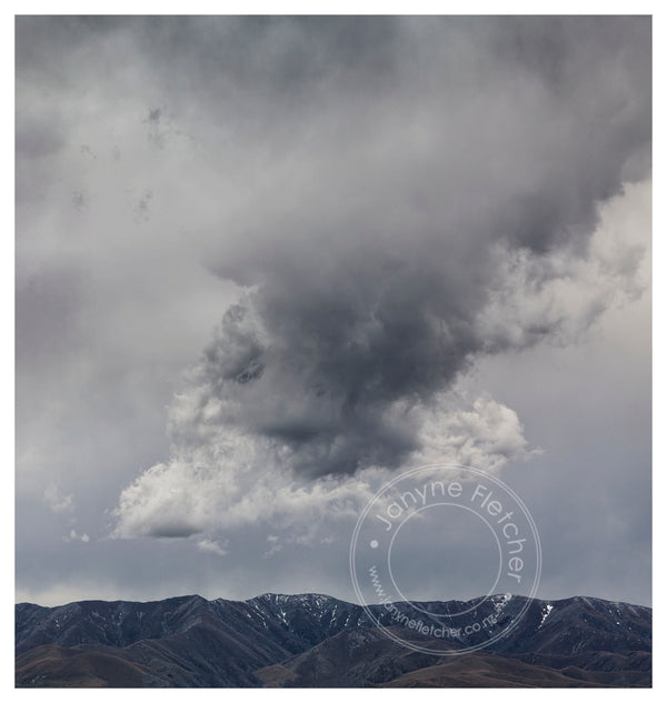 Framed Print - Cloud Over The Ida Range