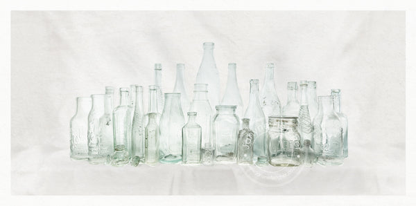Framed Print - Naseby Bottles
