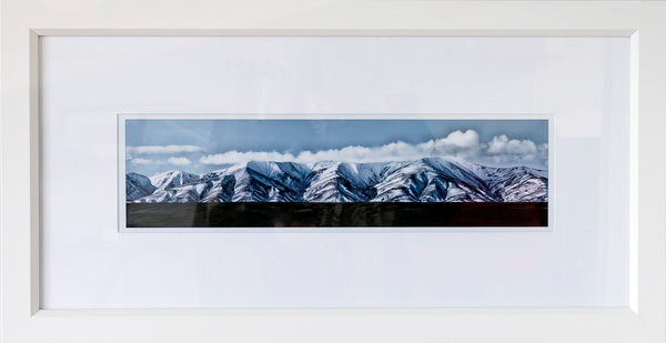 Blue Kakanuis, framed fine art photographic print from Maniototo, Central Otago, New Zealand by Janyne Fletcher photographer 