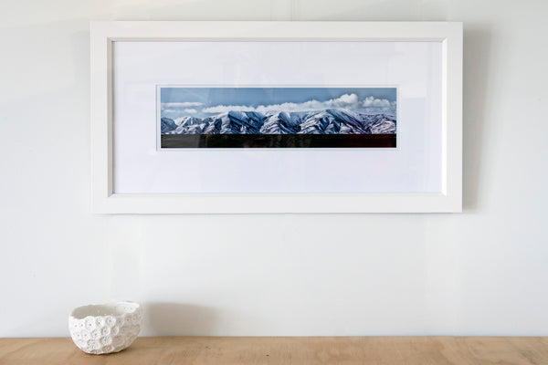 Blue Kakanuis, framed fine art photographic print from Maniototo, Central Otago, New Zealand by Janyne Fletcher photographer 