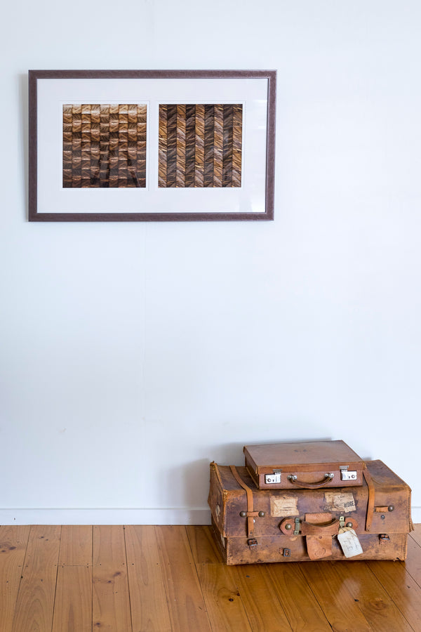Framed Print - Parquet I and II