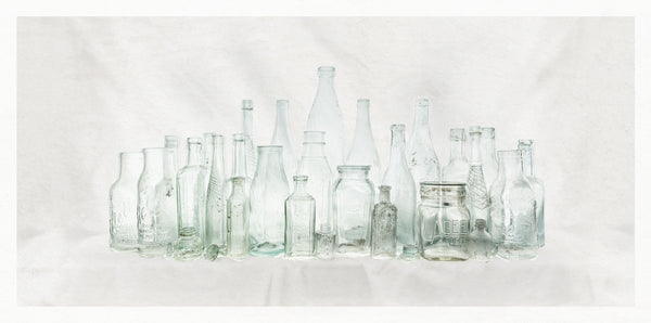 Unframed Print - Naseby Bottles