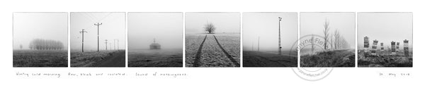 Limited Edition  Print - Fog Haiku,