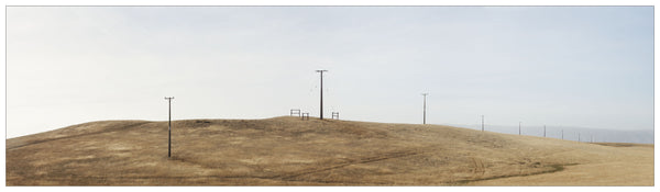 Unframed Photographic Print - Power Poles, White Sow Valley